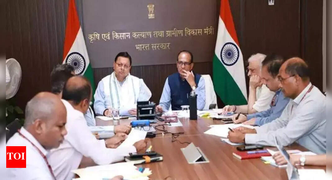 Uttarakhand CM Dhami meets Union minister Shivraj Chouhan, discusses implementation of agricultural schemes in state