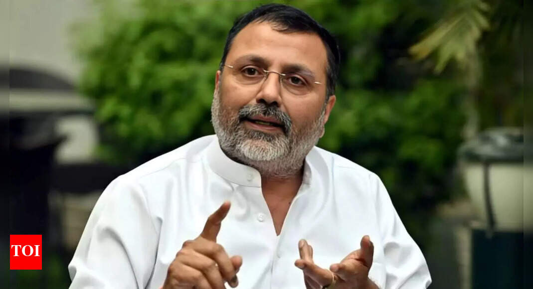 'Not for common Marathis, but still inappropriate': Fadnavis on Nishikant Dubey's 'threat'