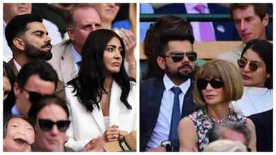 Virat Kohli and Anushka Sharma return to Wimbledon after a decade; spark '10-year challenge' as fans post Then-and-Now pics