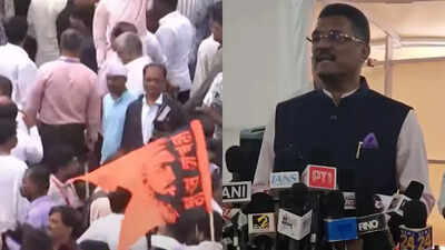 'Let them arrest me': Maharashtra minister defies his own govt; joins MNS protest in Thane