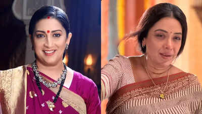 Smriti Irani’s comeback in Kyunki Saas Bhi Kabhi Bahu Thi 2 sparks comparisons with Rupali Ganguly’s Anupamaa among netizens