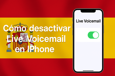 Cómo desactivar la función Live Voicemail en iPhone (iOS 18)