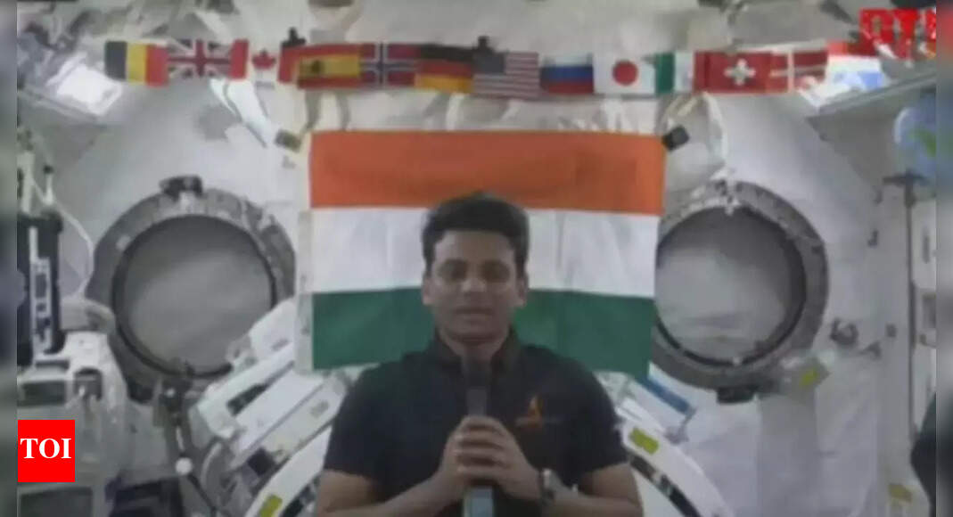 'Many of you will be future astronauts': Shubhanshu Shukla speaks to students from ISS