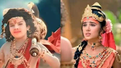Veer Hanuman Lord Ram searches for ways to help Lord Hanuman in reuniting with his mother