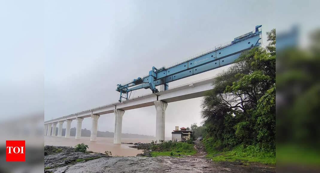 Mumbai-Ahmedabad bullet train project: Valsad's Daman Ganga River bridge completed; NHSRCL says 16 out of 21 bridges ready