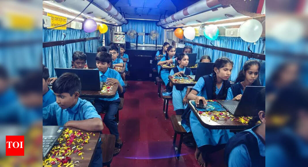 Computer Lab On Wheels Launched for NMC School Students