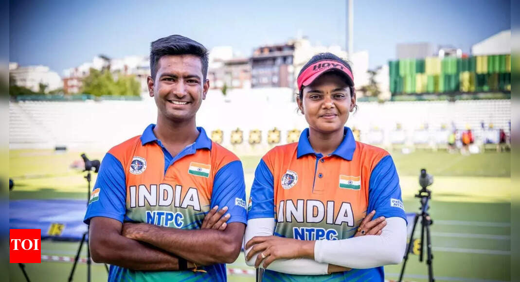 WORLD RECORD! Vennam, Rishabh set mixed compound team record at Archery World Cup