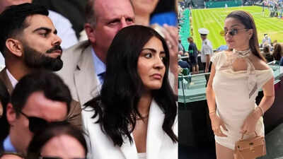 Did Virat Kohli and Avneet Kaur attend Wimbledon on same day? Netizens speculate reason for Anushka Sharma's 'tense' mood