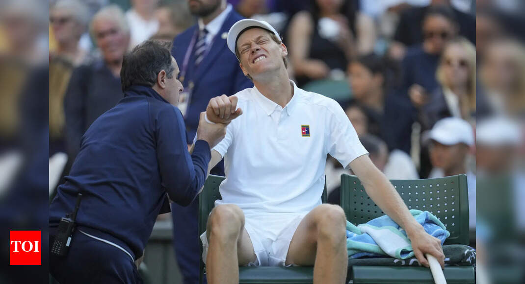 Wimbledon 2025: Jannik Sinner cancels practice session amid injury woes