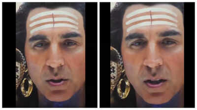 Akshay Kumar accused of using Teleprompter again in Kannappa- Video goes VIRAL
