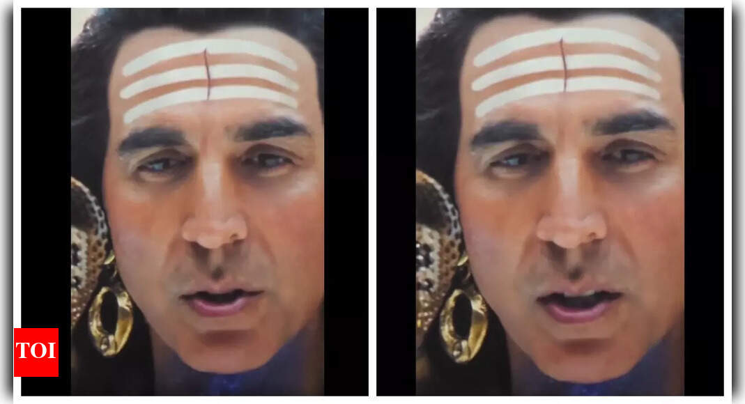 Akshay accused of using teleprompter in Kannappa