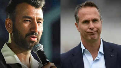IND vs ENG 3rd Test: Cheteshwar Pujara, Wasim Jaffer troll Michael Vaughan for sticking by prediction
