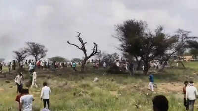 IAF Jaguar fighter jet crashes in Rajasthan's Churu; 2nd mishap in 3 months