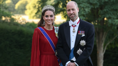 Kate Middleton’s French State Banquet look has a surprising connection to her wedding dress