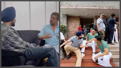 Amid Hania Aamir's Sardaar Ji 3 controversy, Diljit Dosanjh hints at still being a part of No Entry 2 in his vlog from Border 2 set - WATCH video