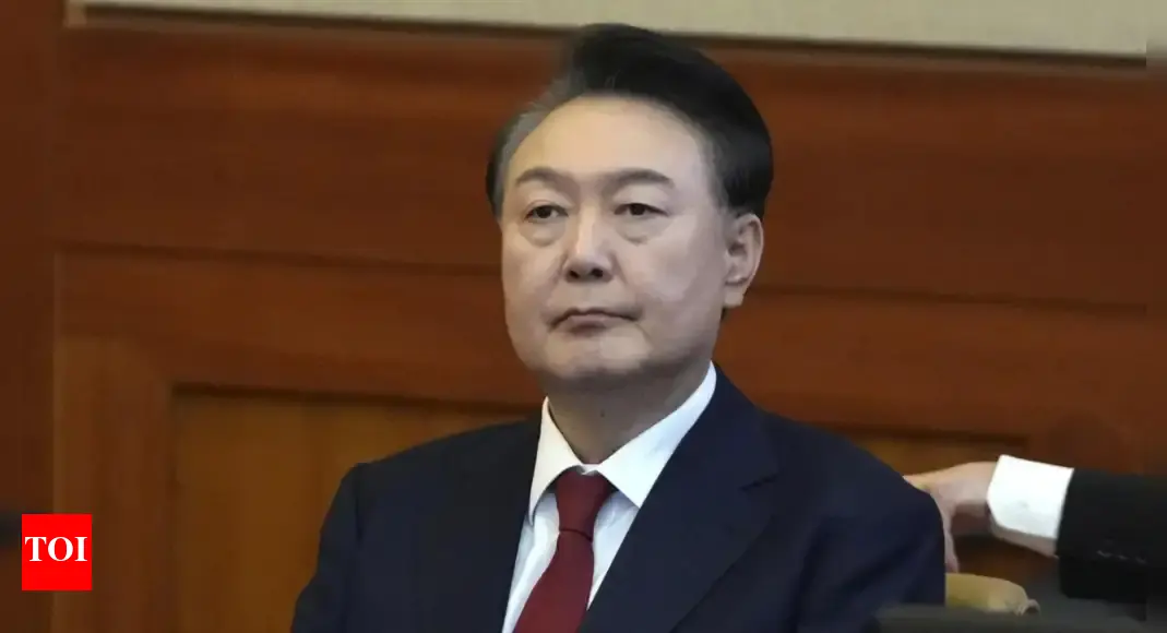 Martial law fallout: Court Okays arrest of former S Korean president Yoon
