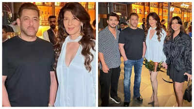 Salman Khan called 'Gentleman' for his respectful gesture toward ex-girlfriend Sangeeta Bijlani at her birthday bash