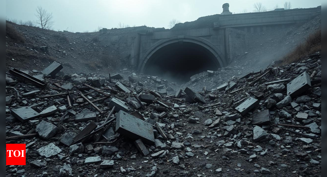 Industrial tunnel collapses in Los Angeles: At least 15 workers trapped; rescue ops under way
