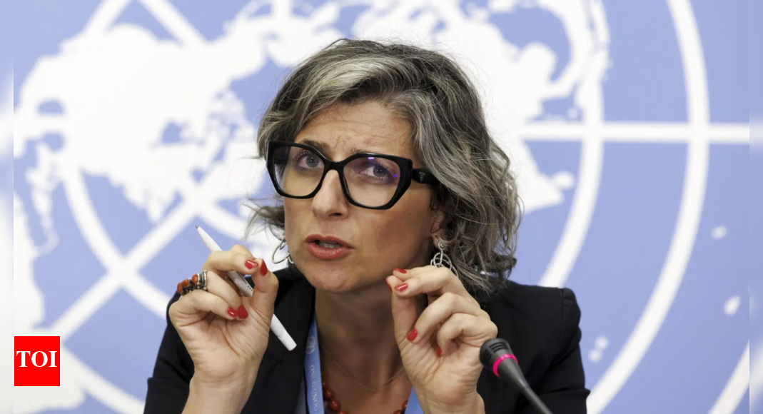 Who is Francesca Albanese? UN investigator probing abuses in Gaza - and why US sanctioned her