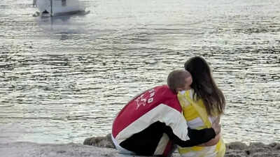 Justin Bieber drops an adorable pic with wife Hailey while on a scenic vacation; check it out