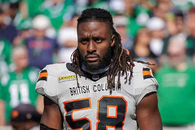 Kemoko Turay, ex-NFL and current CFL LB, suspended for one game for inciting a post-game altercation at Montreal