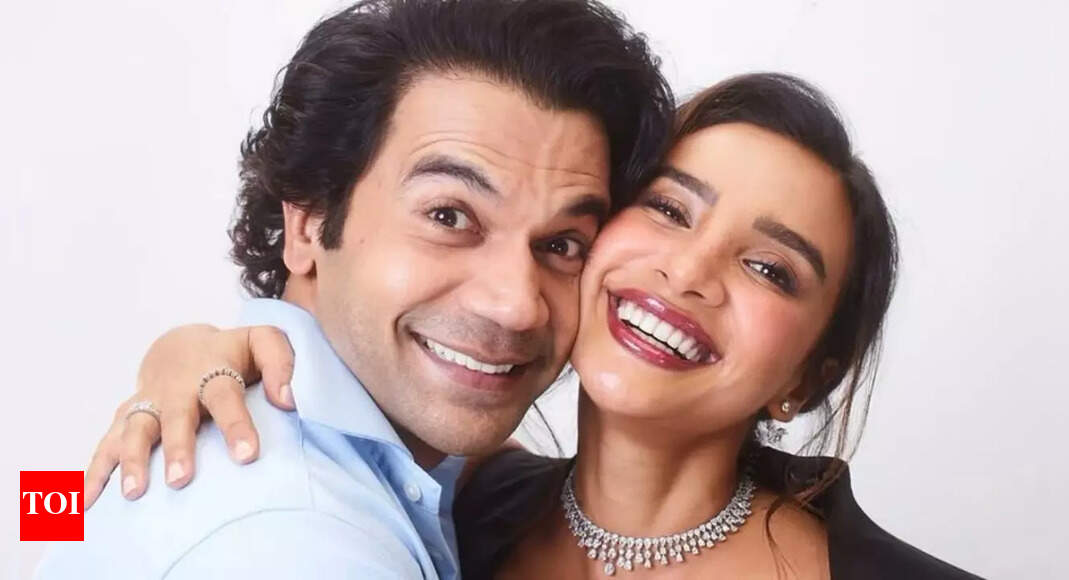 Rajkummar, Patra make 1st appearance after baby announcement: VIDEO