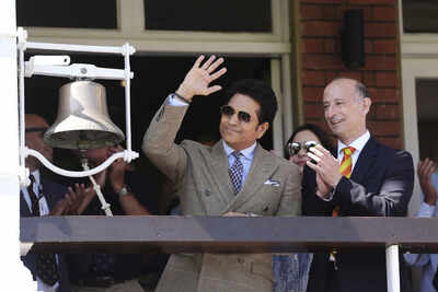  'Not on Lord's Honours Board, what happened?' — Sachin Tendulkar playfully corrects MCC President