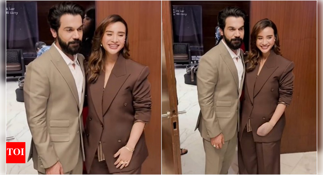 Rajkummar-Patralekhaa's first outing after pregnancy reveal