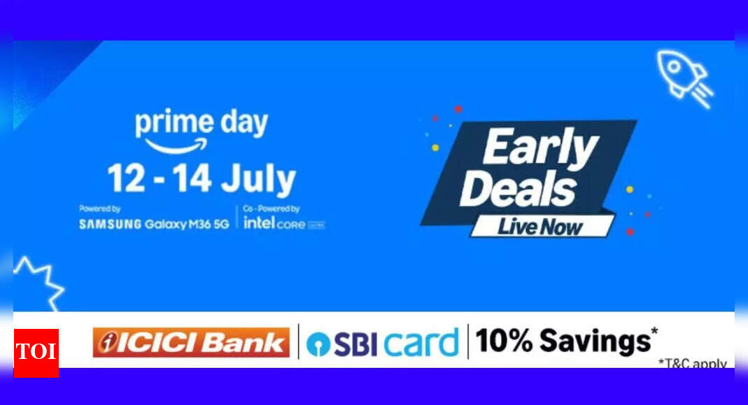 Amazon Prime Day Sale starts July 12: Save more on iPhone 16, HP laptops, and other products with SBI and ICICI Bank cards