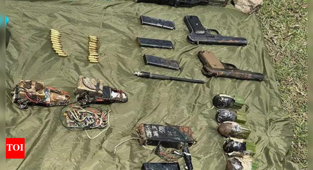 Search operation yields arms, ammo cache at Khanetar Top in J&K’s Poonch