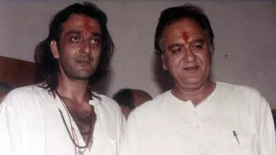 Did you know Sanjay Dutt was ‘nervous’ while shooting Munna Bhai MBBS with father Sunil Dutt? ‘He scolds me a lot in real life too’