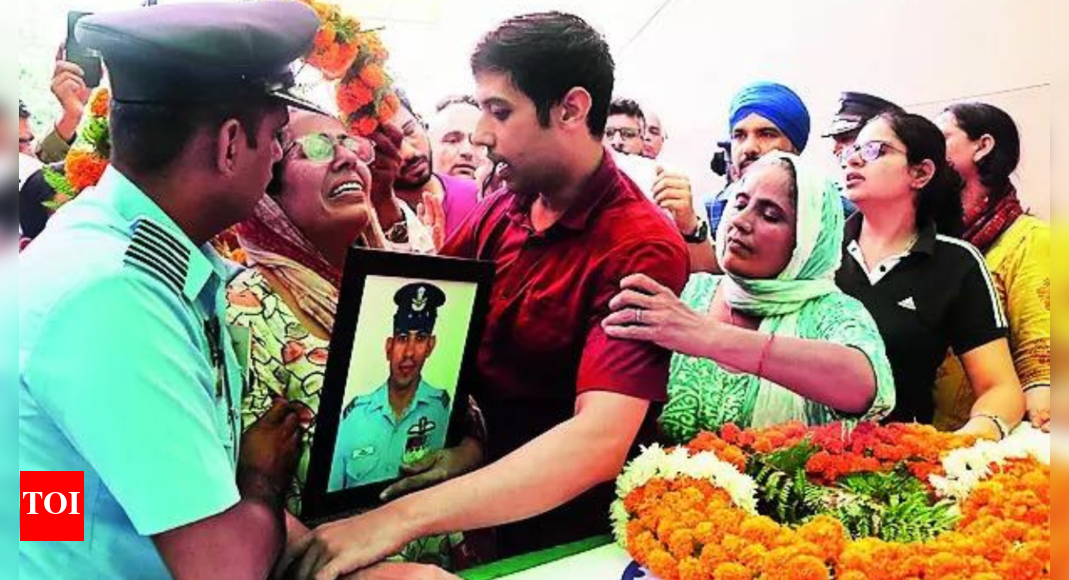 Phase out old warplanes, says fighter pilot’s brother; no MP, MLA at funeral | India News – Times of India