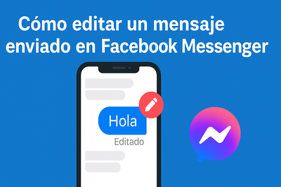 Cómo editar un mensaje enviado en Facebook Messenger