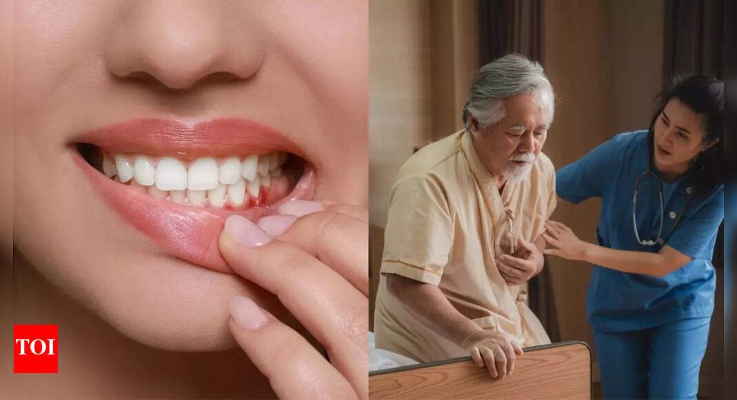 What is the link between gum disease and heart disease, according to Harvard Health
