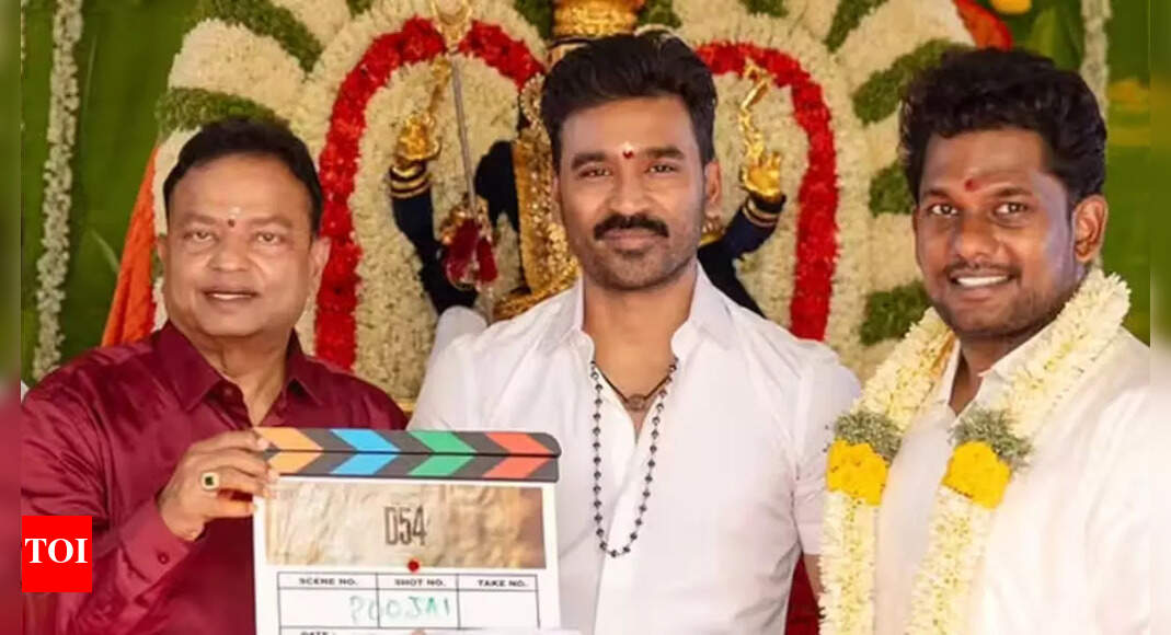 Dhanush begins 'D54' shooting after pooja ceremony, see pics here | Tamil  Movie News - Times of India
