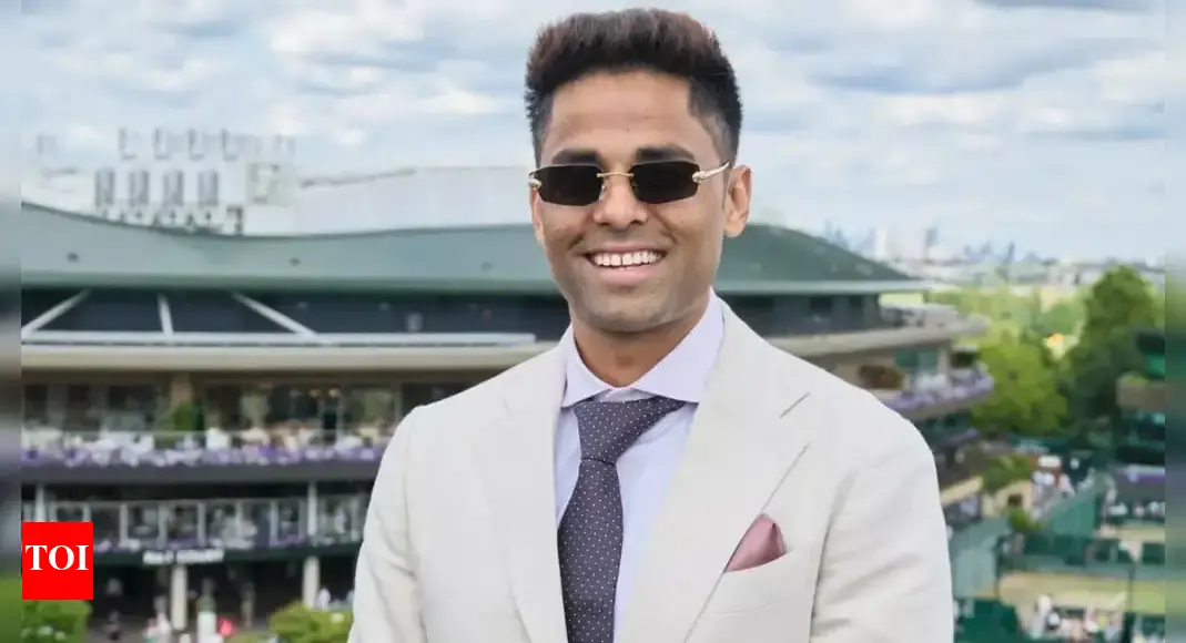 ‘He has got speed’: Suryakumar Yadav reveals the India cricketer he would pick as his tennis doubles partner; attends Wimbledon | Cricket News – Times of India