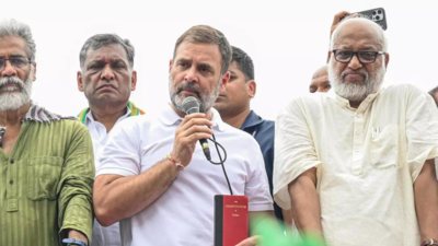 Bihar voter list revision: BJP calls out Congress' stance on Aadhaar; brings up 2021 example
