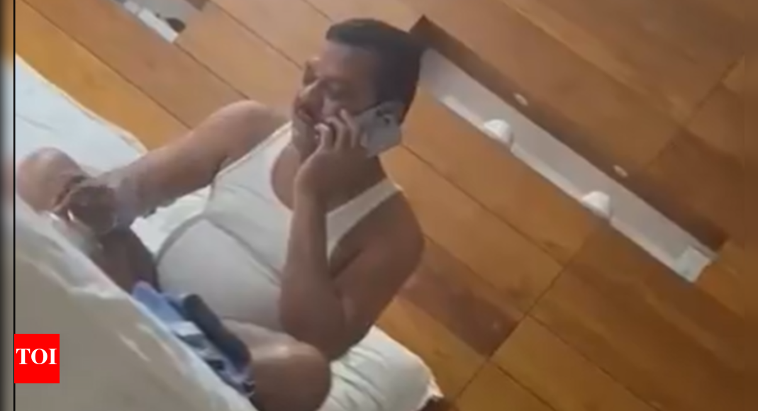 'Feel sorry for CM Fadnavis': Sanjay Raut posts video of Maharashtra minister Sanjay Shirsat; cash stacked in bag seen