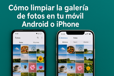 Recupera espacio y orden: cómo limpiar tu galería de fotos en Android y iPhone de forma fácil