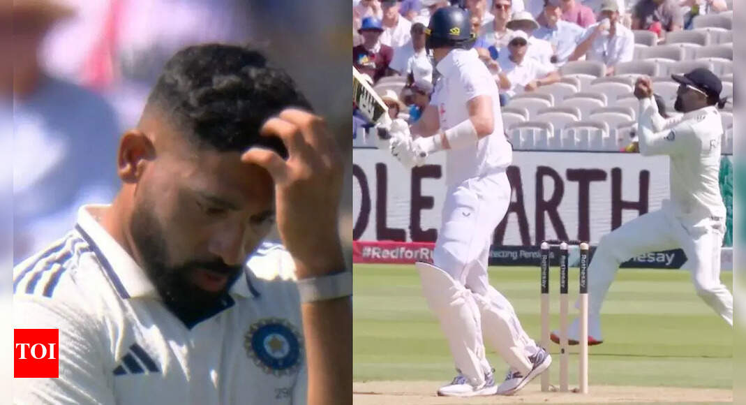 IND vs ENG: KL, not again! Mohammed Siraj fumes after another KL Rahul drop | Cricket News – Times of India