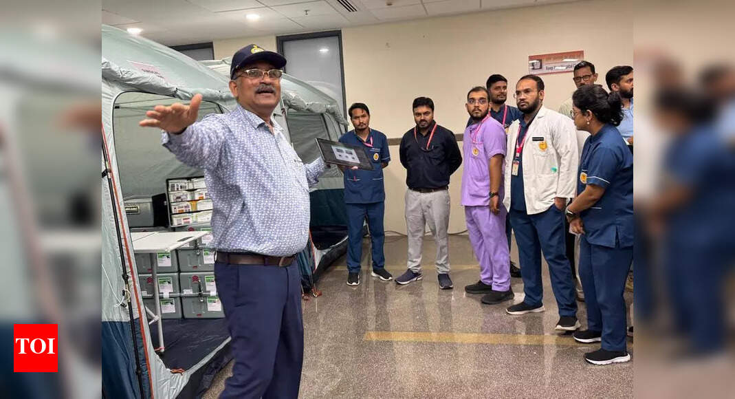 AIIMS Nagpur Showcases BHISHM Cube: A Game-Changer for Disaster Medical Response | Nagpur News - Times of India