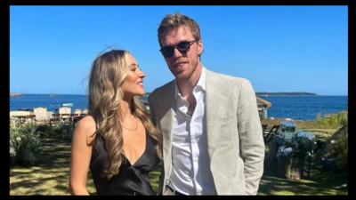 Lauren Kyle enjoys her day while Connor McDavid's future remains uncertain.(Image via Lauren Kyle/Instagram)