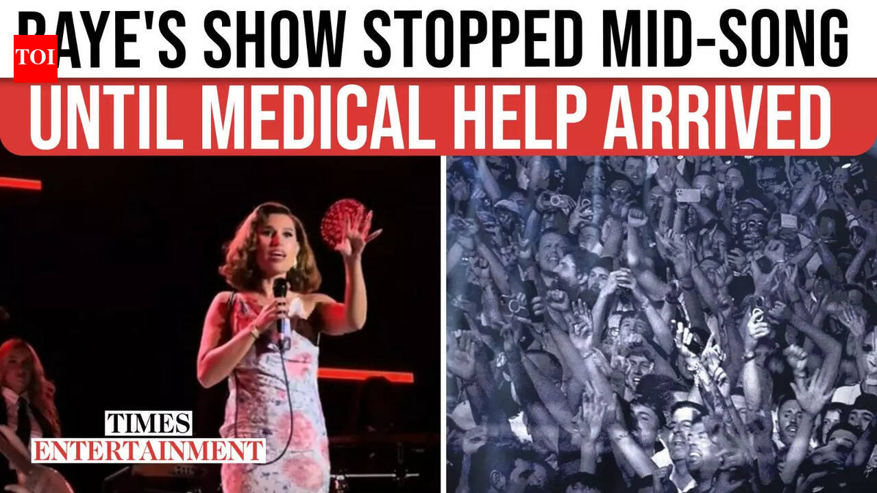 Raye Halts Show Mid-Song As Fan Collapses | BRIT Winner’s Crowd Gesture ...