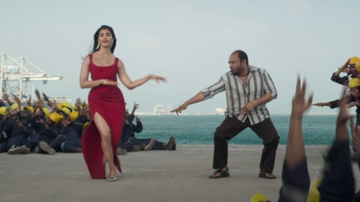 'Monica' song out: Pooja Hegde shines, but it's Soubin Shahir who steals the show in 'Coolie' dance track