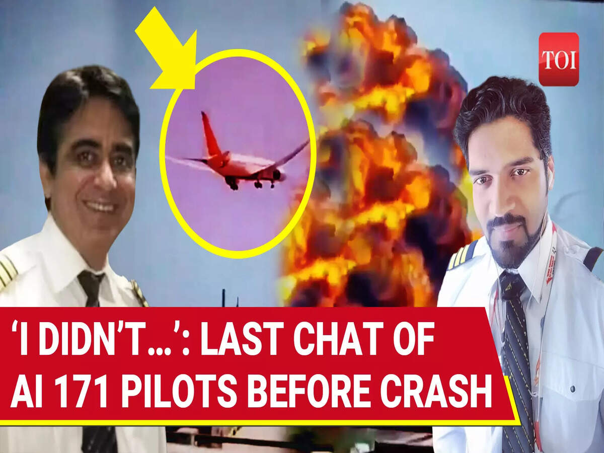 ‘Why Did You Cut Off?’: Air India Pilots’ Last Words Before Mayday Call |AI  171 Crash |Cockpit Audio