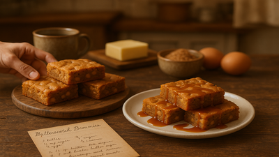 ¡Llegó  el Día Nacional del Brownie de Butterscotch! La mejor excusa para romper la dieta
