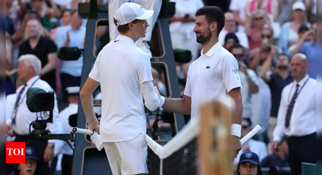Wimbledon: Sinner subjects Djokovic to forgettable feat; joins Federer vs Nadal club alongside Alcaraz