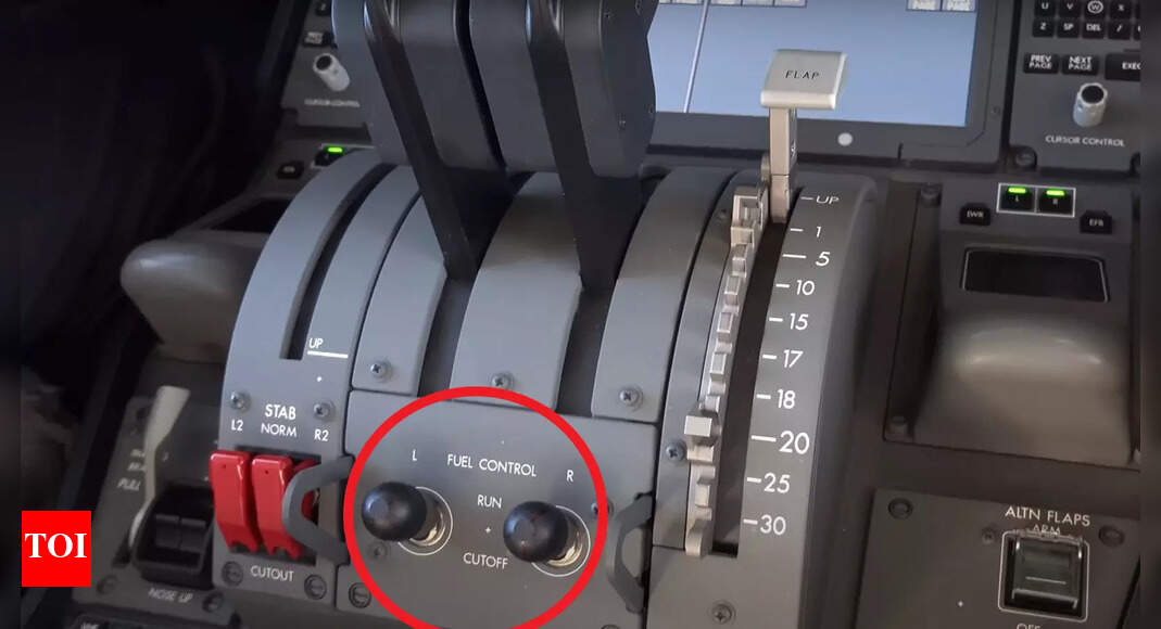 AI 171 Crash: Explained: The fuel control switches at the centre of AI ...