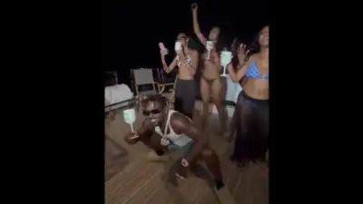Antonio Brown parties on luxurious yacht with bikini-clad women while Miami police stay silent on shooting allegations