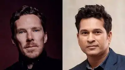 Sachin Tendulkar with Benedict Cumberbatch: ‘King of Cricket’ meets the ‘Sorcerer Supreme’, Wimbledon 2025